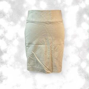 Banana Republic Cream Pencil Skirt